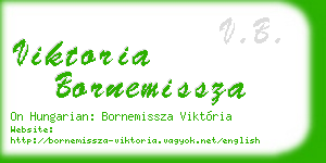 viktoria bornemissza business card